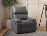 Manual Sofa Recliner (Silver Grey)