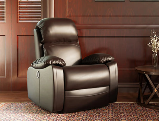 Maverick Power Sofa Recliner (Brown)